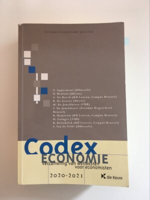 Codex Economie 2020-2021