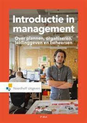 INTRODUCTIE IN MANAGEMENT, 3de druk