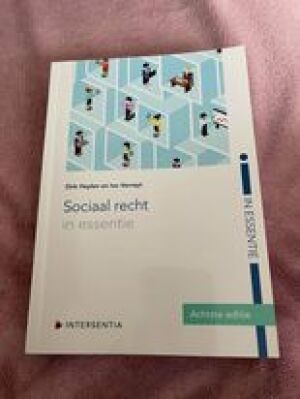 Sociaal recht in essentie, achtste editie