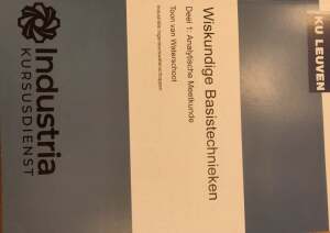 Wiskundige Basistechnieken Deel 1: Analytische Meetkunde