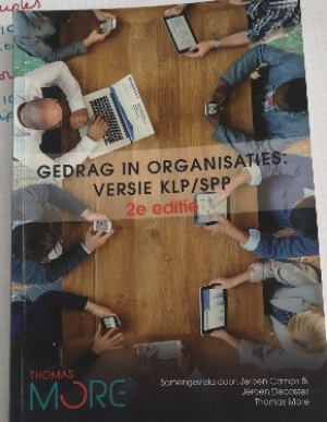 Gedrag in organisaties: versie KLP/SPP 2e editie