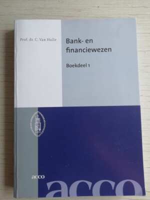 Bank- en financiewezen Boekdeel 1