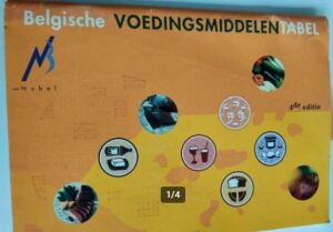 belgische voedingsmiddelentabel 4e editie