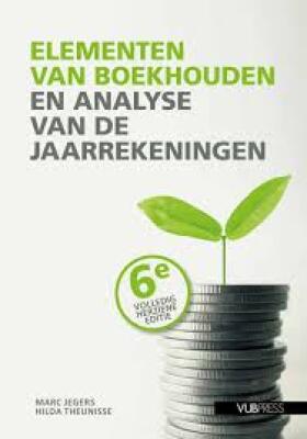 Elementen van Boekhouden en analyse van de Jaarrekeningen
