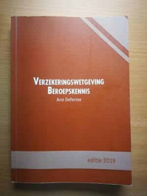 Verzekeringswetgeving Beroepskennis
