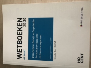 Wetboeken op maat 2020