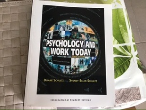 Psychology and work today