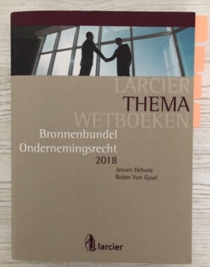Bronnenbundel ondernemingsrecht 2018