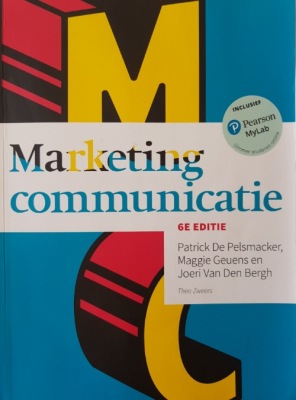 Marketing communicatie 6e editie