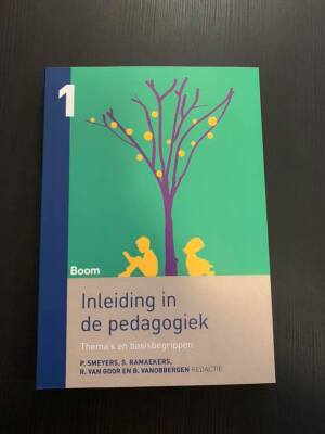 Inleiding in de pedagogiek: Thema's en basisbegrippen