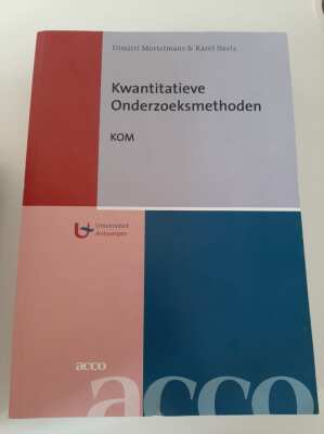 Kwantitatieve Onderzoeksmethoden KOM