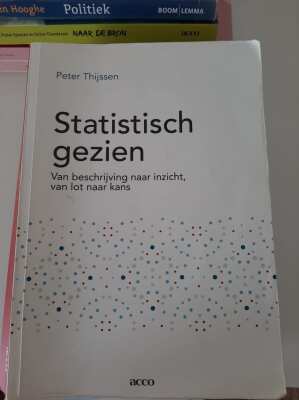 Statistisch gezien: Van beschrijving naar inzicht, van lot naar kans