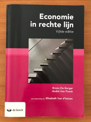 Economie in rechte lijn (vijfde editie)