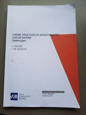 Chemie: structuur en transformaties van de materie Oefeningen
