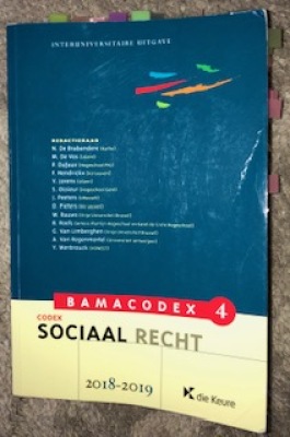 BAMACODEX 4: Codex Sociaal Recht 2018-2019
