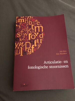 Articulatie- en fonologische stoornissen