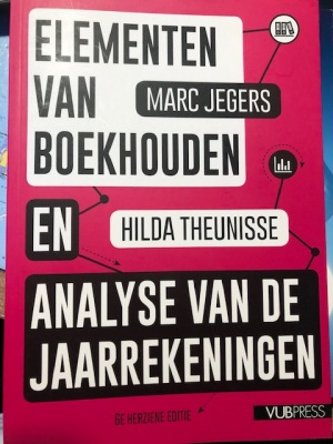 Elementen van boekhouden en analyse van de jaarrekeningen