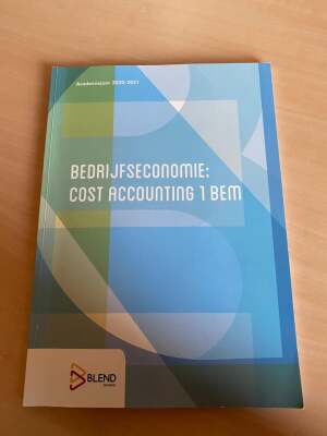 Cost Accounting 1 BEM