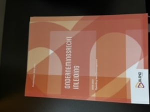 Ondernemingsrecht inleiding
