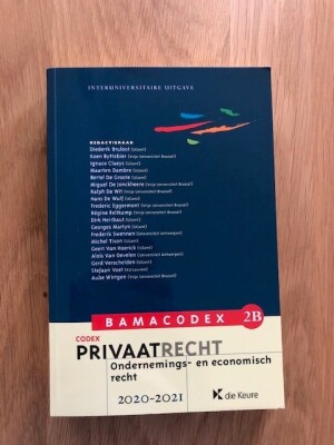 BamaCodex 2B: Privaatrecht (2020-2021)