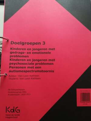 Doelgroepen 3