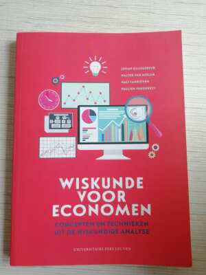 Wiskunde voor Economen, Concepten en Technieken uit de Wiskundige Analyse