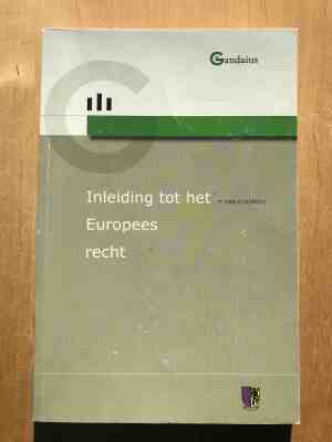 Inleiding tot het Europees Recht