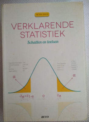 Verklarende statistiek. Schatten en toetsen