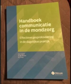 Handboek communicatie in de mondzorg