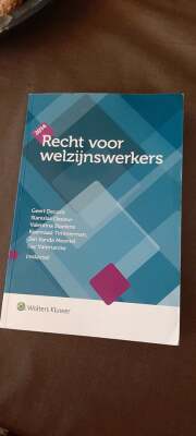 Recht voor welzijnswerkers