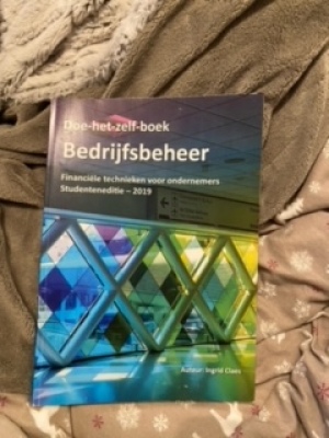 Doe-het-zelf-boek Bedrijfsbeheer studenteneditie 2019