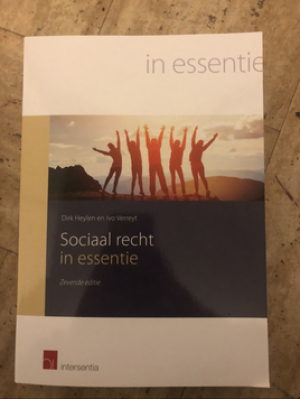 sociaal recht in essentie (7de editie)