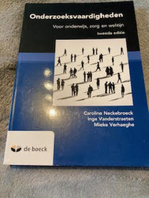 Onderzoeksvaardigheden voor onderwijs, zorg en welzijn