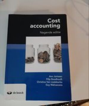 Cost Accounting 9e editie (2020)