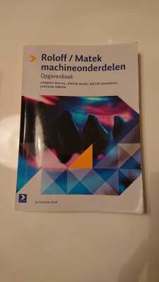 Roloff/Matek Machineonderdelen, opgavenboek, 5e herziene druk