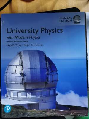 University physics with modern physics fifteenth edition in SI Units