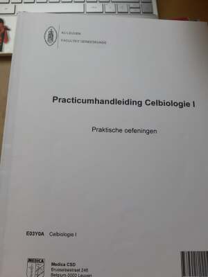 Practicumhandleiding Celbiologie 1