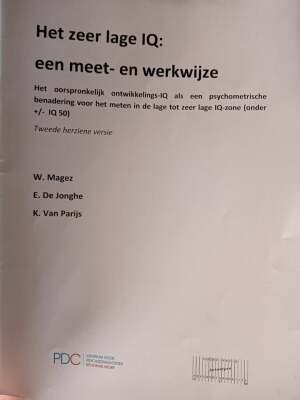 Het zeer lage IQ: een meet- en werkwijze