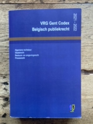 VRG Gent Codex Belgisch publiekrecht 2021-2022