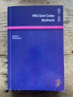 VRG Gent Codex Strafrecht 2021-2022