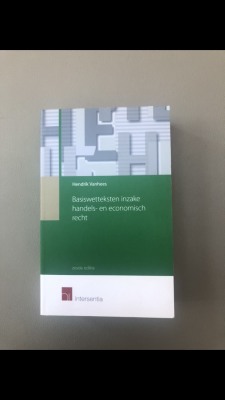 Basiswetteksten inzake handels- en economisch recht (zesde editie)