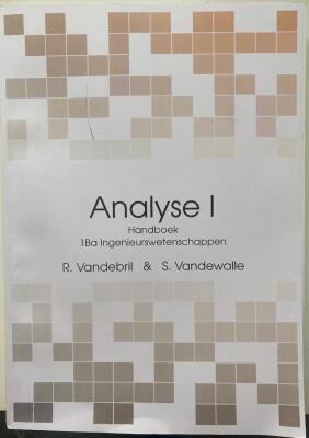 Analyse I Handboek