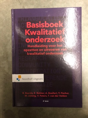 Basisboek kwalitatief onderzoek