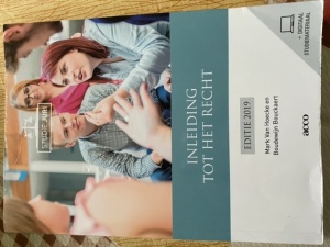 Inleiding tot het recht