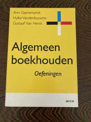 Algemeen boekhouden oefeningen