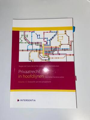 Privaatrecht in hoofdlijnen (14e herziene editie) Volume 2