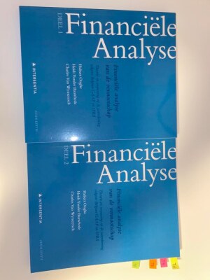 Financiële analyse van de jaarrekening DEEL 1 & DEEL 2