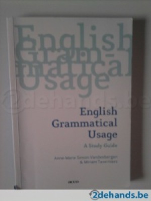 English Grammatical Usage. A Study Guide