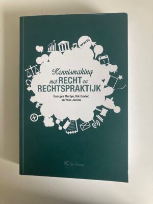 Kennismaking met recht en rechtspraktijk