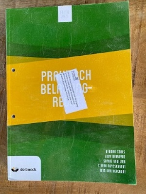 Praktisch Belastingrecht 2021